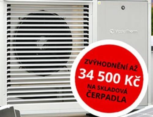 Ušetřete až 33 600 Kč: zvýhodnění na nejprodávanější tepelná čerpadla SKLADEM
